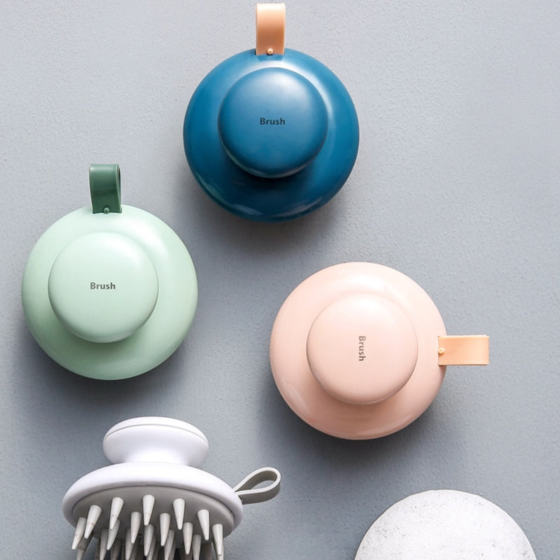 Escova Massageadora de Couro Cabeludo